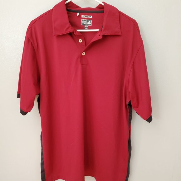 adidas Other - Shirt -  Short Sleeve - Adidas - Red - Size Large